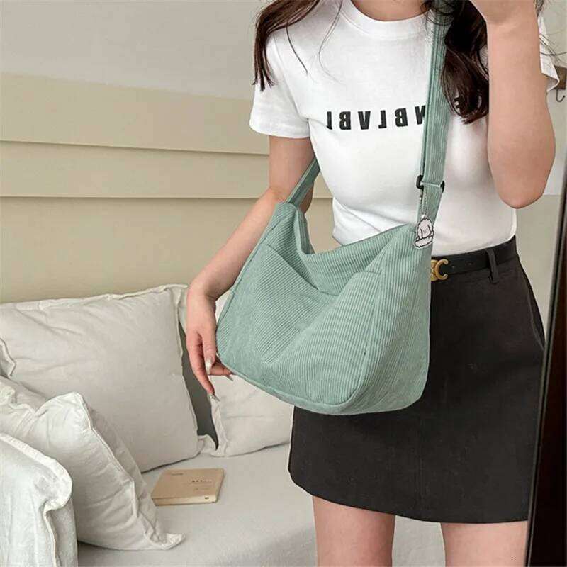 Fashionable Literary Trend Single Cross Body Bags, Student Casual Version Simple Dumpling Shoulder Bag, Suitable for Daily Use Y260204