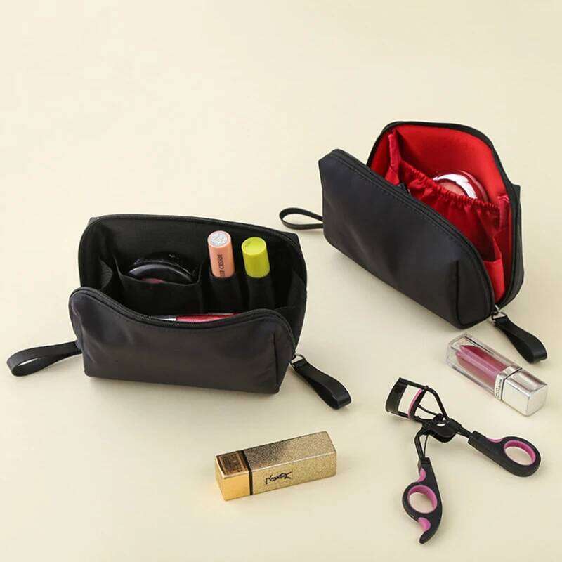 New Arrival Cosmetic Simple Solid Color for Women Makeup Pouch Toiletry Bag Waterproof Make Up Purses Case 2023 Y260206