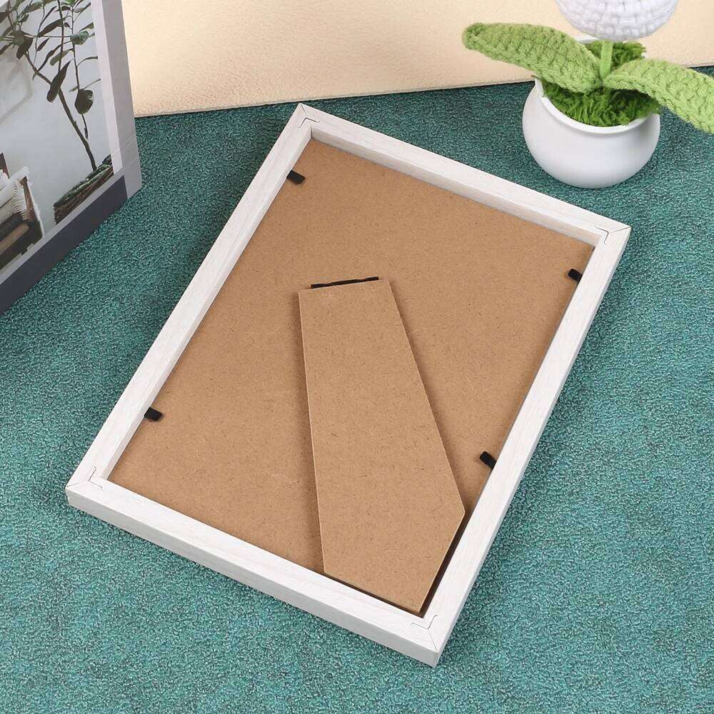 Wooden Photo Frame Simple Picture Frames Tabletop Display Wall Mount Home Decor Gift S260205 4d2