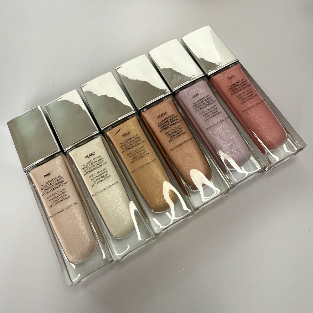 New Version Liquid Highlighter Face Makeup Glow Maximizer For Woman Spectacular Highlighter Long Wear 24H Hydration 6 Shades Available Multi-Use for Face & Body