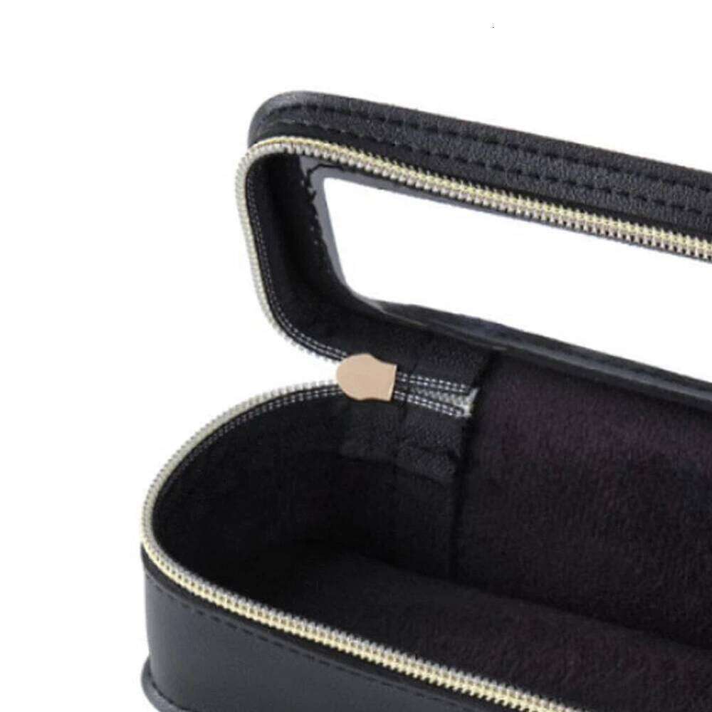 PU Case Transparent Wash Dual Zipper Makeup Brush Holder Travel Toiletry Bag Y260206