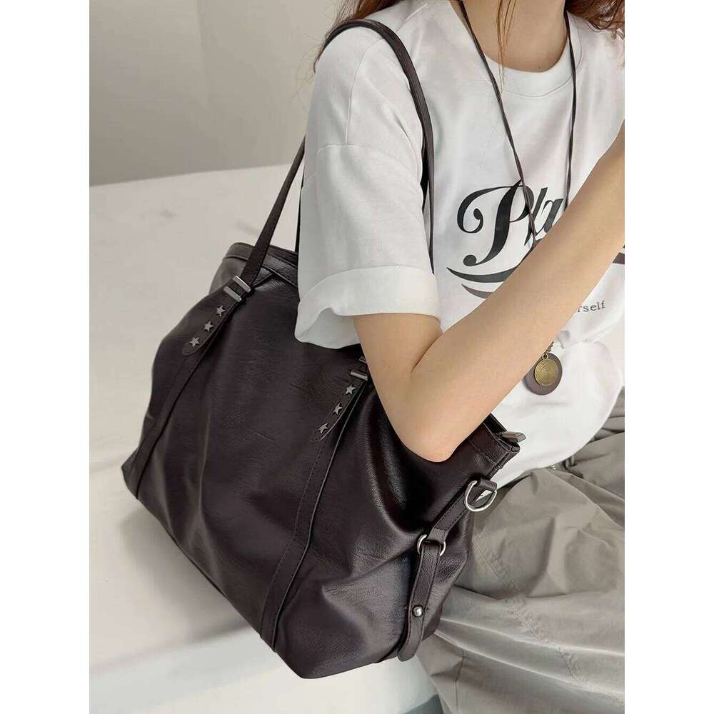 CGCBAG New Fashion Designer Luxury Women Tote Casual Lage Capacity Female Cross Shoulder Bag High Quality Leather Handbag Y260204