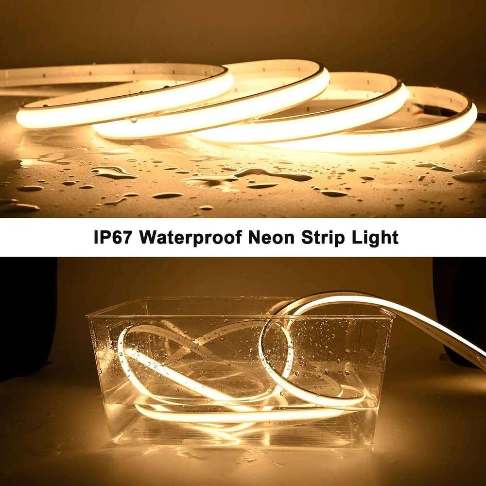 Ultra Bright Strip Light 2700lm/m Waterproof 240 LEDs/m SMD2835 Dimmable Linear LED Lights Flexible Neon Lighting DC24V Z260206