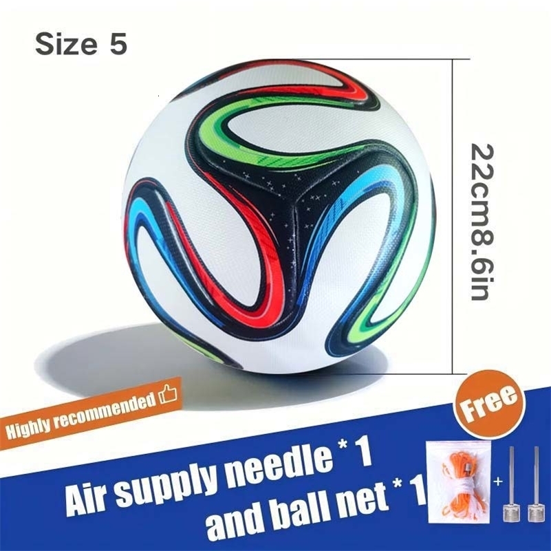 Football Men and Women 2014 Competition Size 5 Pu Adult Futebol Outdoor Sports Training Ball Professional Thickened Team Football260114ww