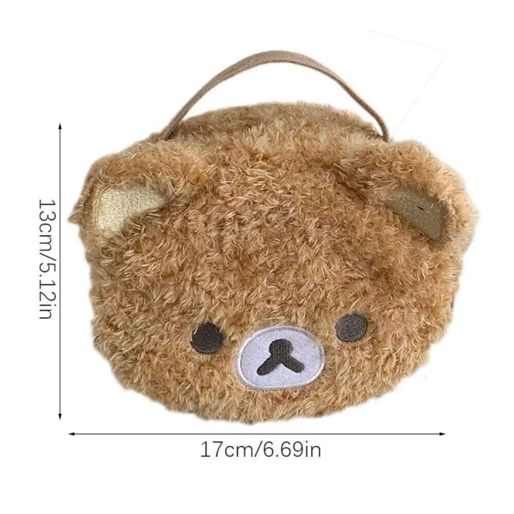 Capacity Bear Cosmetic Storage Portable Handle Built In Partition Makeup Pouch Large Opening Mouth Toiletry Bag Y260206