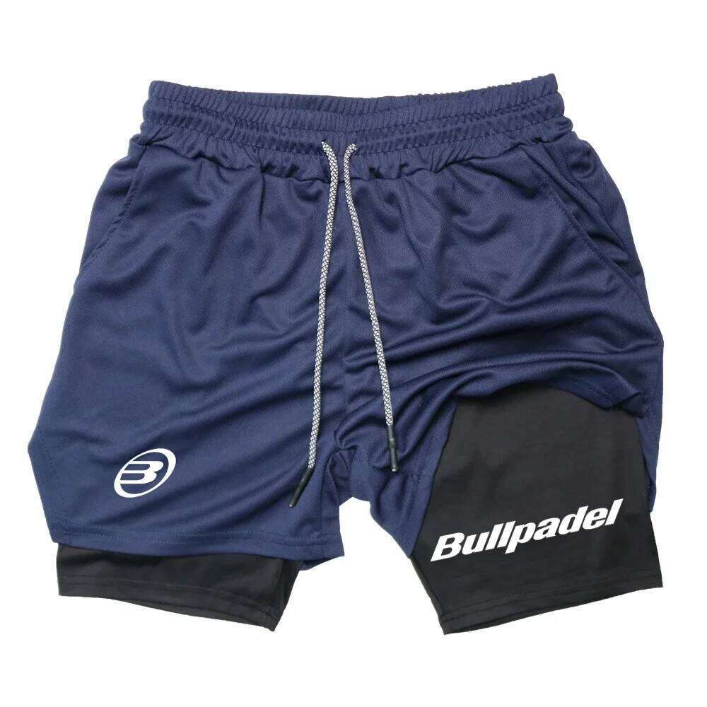 2025 New Men's Trousers Outdoor Running Padel Sport Shorts Summer Male Breathable Tennis Quick-Drying BadmintonSportwear C260206
