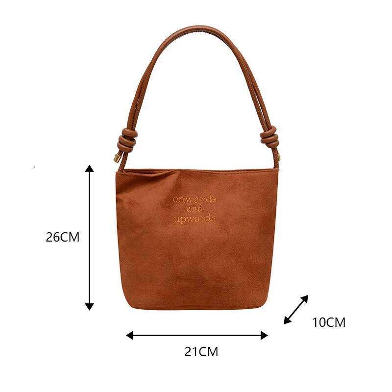 Women's Fall/Winter Retro Sheepskin Velvet Handbag Trendy Crossbody Super Popular Single Shoulder Bucket Bag Y260205