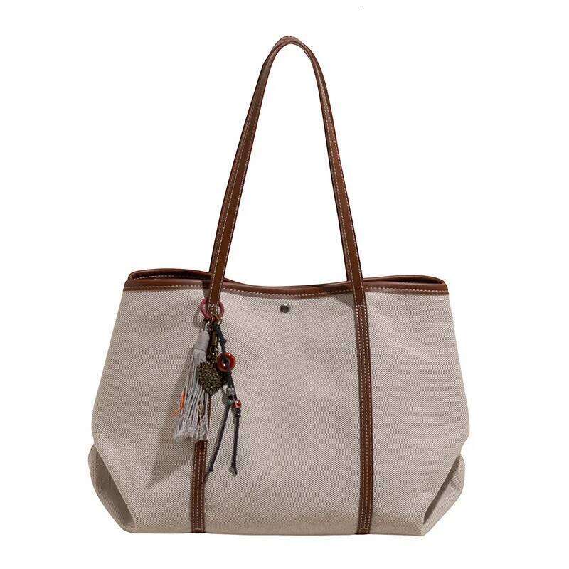 High end niche patchwork tote for women's summer fashion, versatile and simple one shoulder underarm bag Y260205