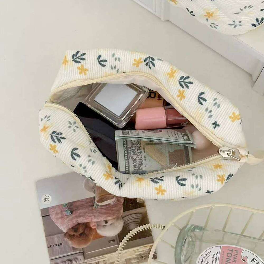 Makeup Brush Case Set of Bags Tote Travel Cosmetics Make Up Organization Quilted Pouch Women Toiletry Bag Y260206