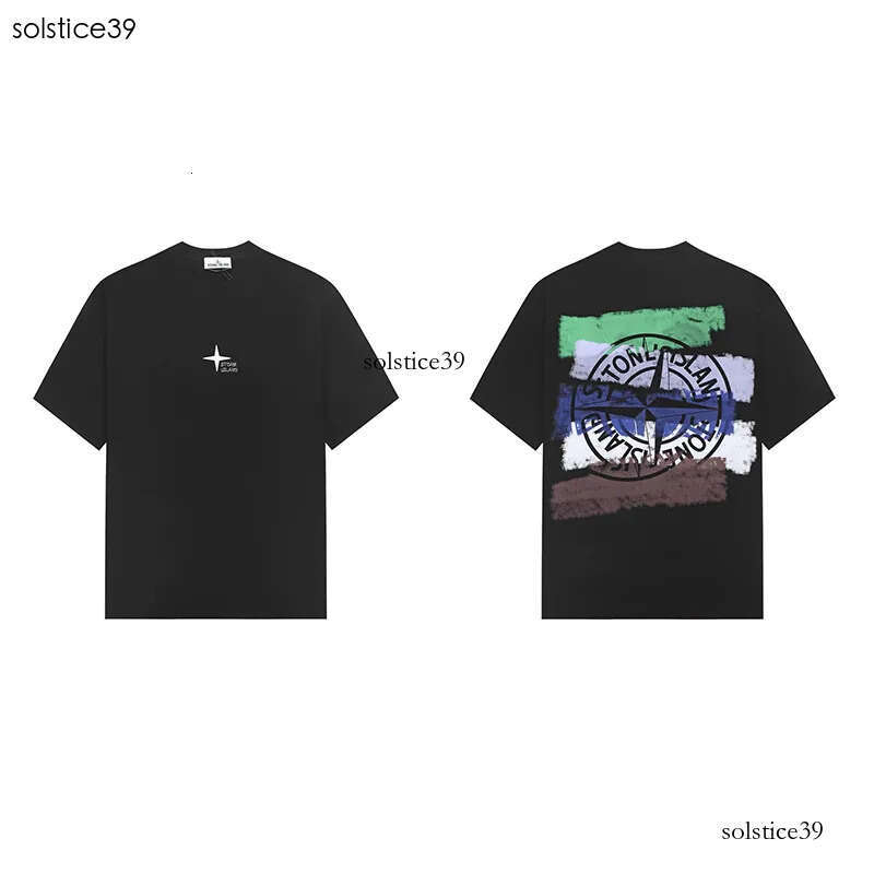 Men's T-Shirts Tees Designer Mens Shirt For Pull Stone Top Women Tshirt Crew Neck Shorts Letter Sleeve Cotton Breathable Shirt M-2Xl Topstoney stone topstoney 37b