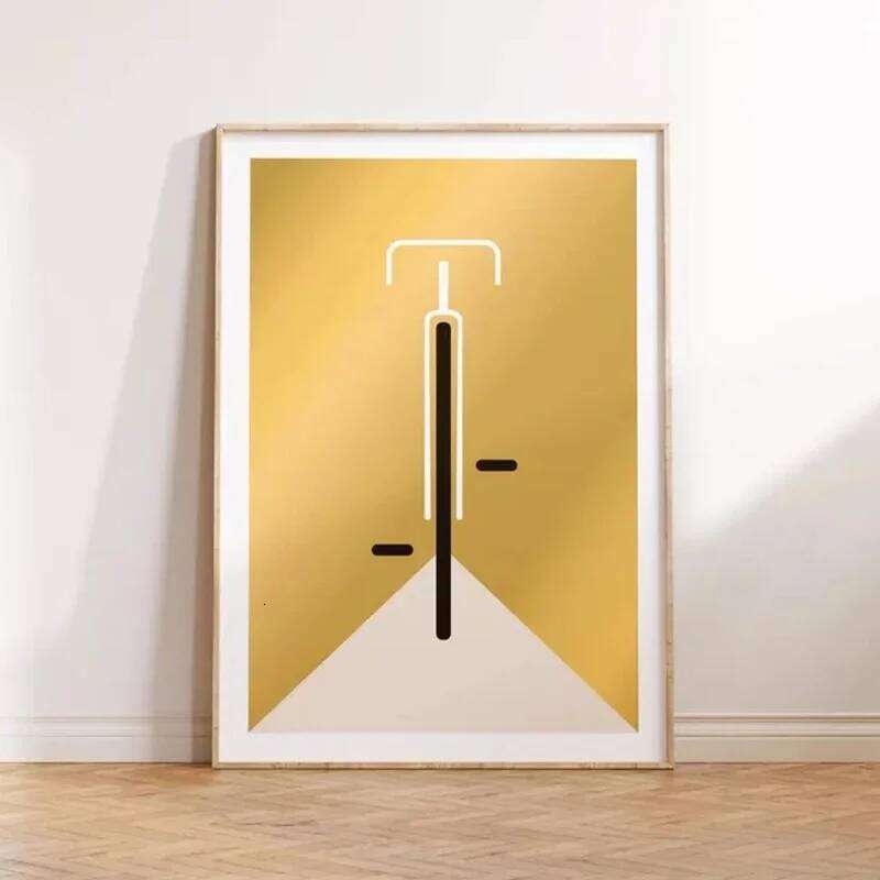 Cyclist Canvas Painting Minimalist Cycling Wall Art Poster Print Bike Modern Pictures for Living Room Decor Bicycle Lover Gift 26Y0207