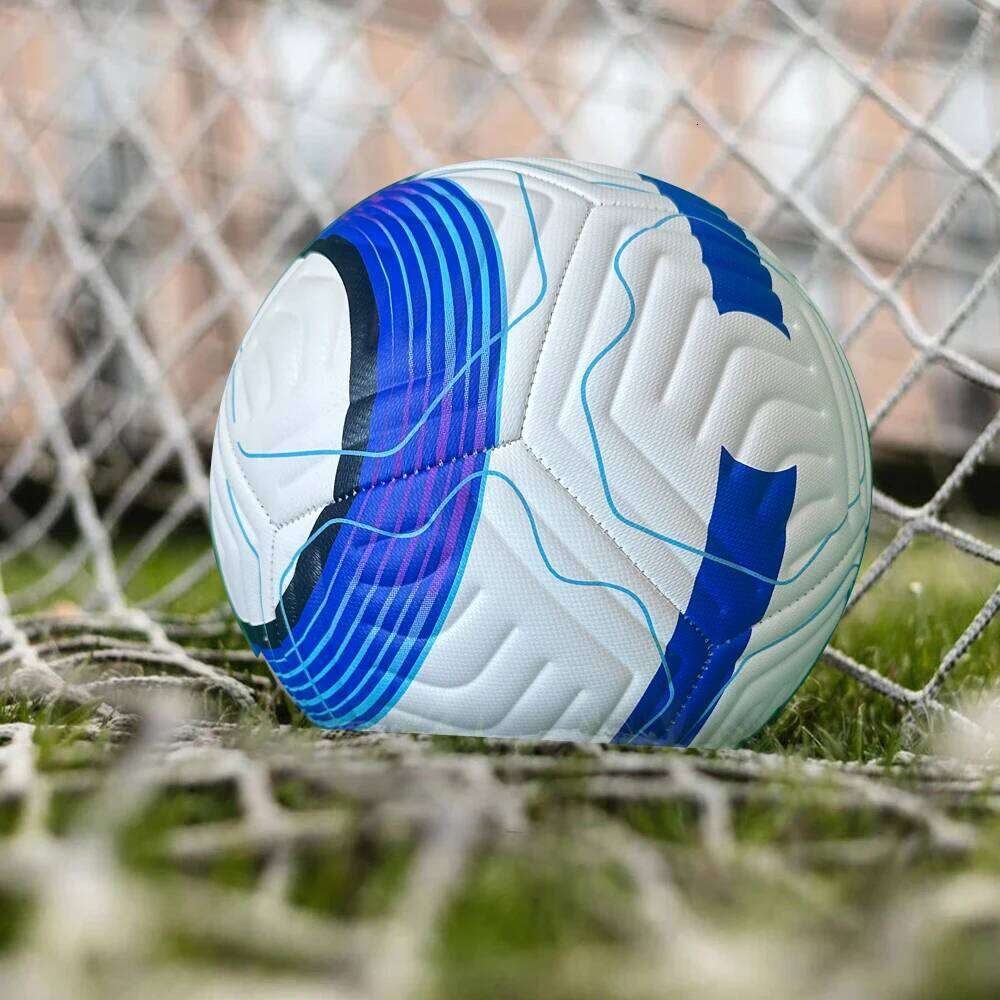 2026 High Quality Blue Size 5 Soccer Balls Standard Outdoor Official Match Game PU Material Footballs Training Balones De Futbol 26Y0207