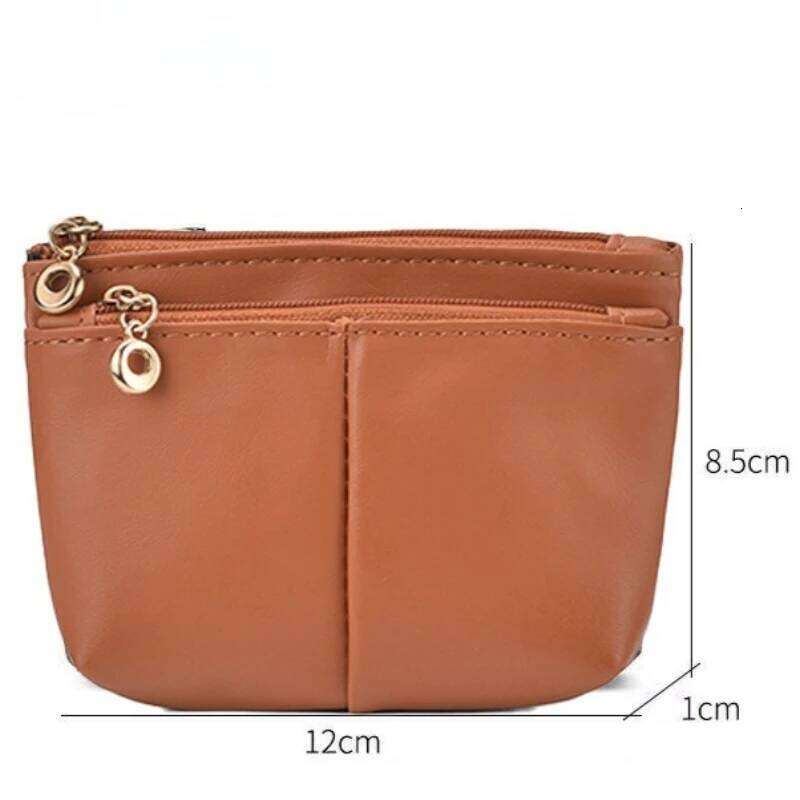 Women Men Coin Purse Wallet Change Purses Zipper Money Bags Cute Mini Wallets Leather Key Card Holder Small Storage Bag Y260206
