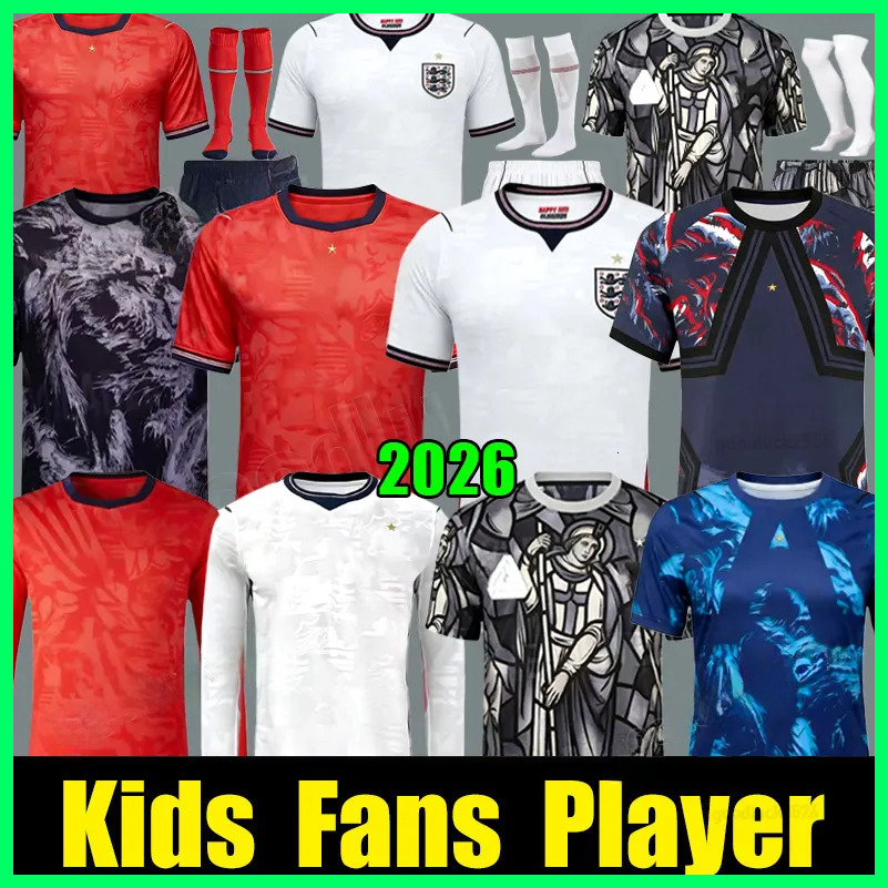 England football shirt 25 26 27 2026 Soccer Jersey BELLINGHAM RASHFORD KANE SAKA RICE FODEN National STANWAY MEAD Russo Team england womens euro shirt man Women kids