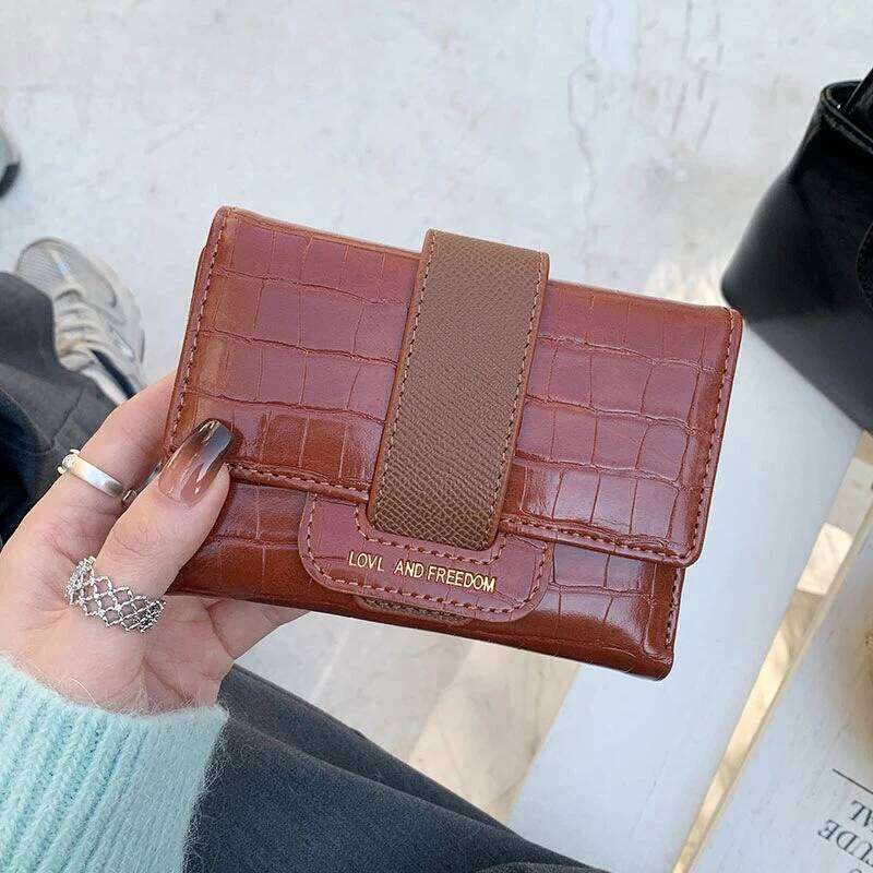 Designer High-End Luxury Wallet for Women Large-Capacity Student Loose Change Clutch Multi-Slot Card Holder Billeteras Damas Y260206