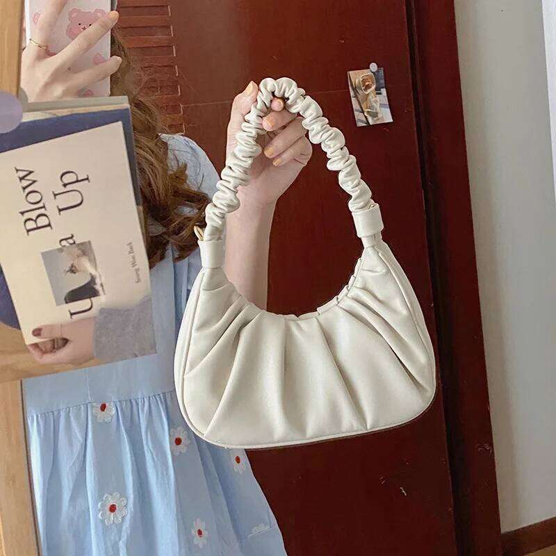 Cloud Pleated Handlebags Designer Handbag Women's Single Crossbody Dumpling Tote Armpit Shopping Shoulder Bags Underarm Bag Y260205