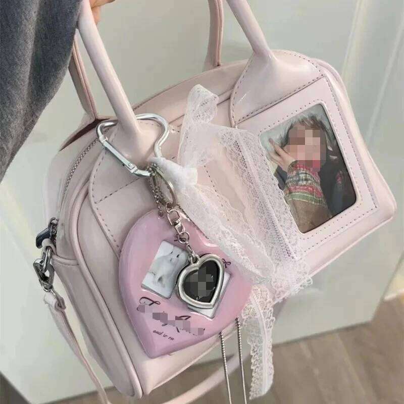 2026 New Y2K Harajuku Shoulder Women Korean Transparent Ita Crossbody Bag Female Japanese Trend Handbag Purse Z260207 - view 3