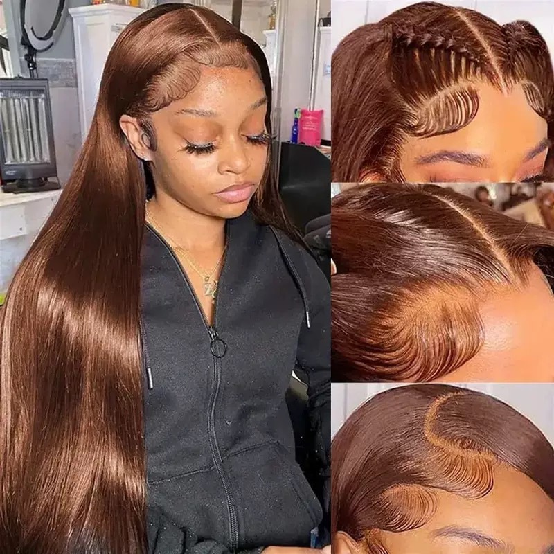 13x6 hd Lace Frontal Wigs Human Hair Glueles Wigs Human Hair Wear and Go Raw Indian Cuticle Aligned Hair Wigs for Black Women