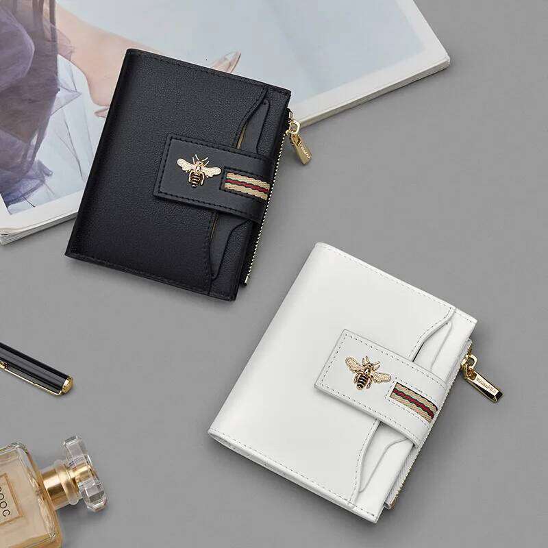 Short Women's Card Seat Fashion Cowhide Wallet Personalized Coin Money Bag Y260206