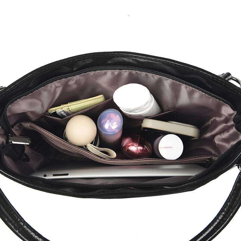 2026 High Quality Faux Genuine Suede Women Tote Bags Large Capacity Female Shoulder Crossbody Bag Luxury Handbags Purses A Main Y260205