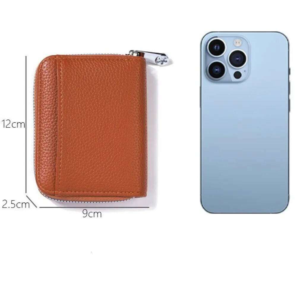 New PU Leather Coin Purse Zipper Mini Wallets Portable Credit Card Holder Girl Y260206