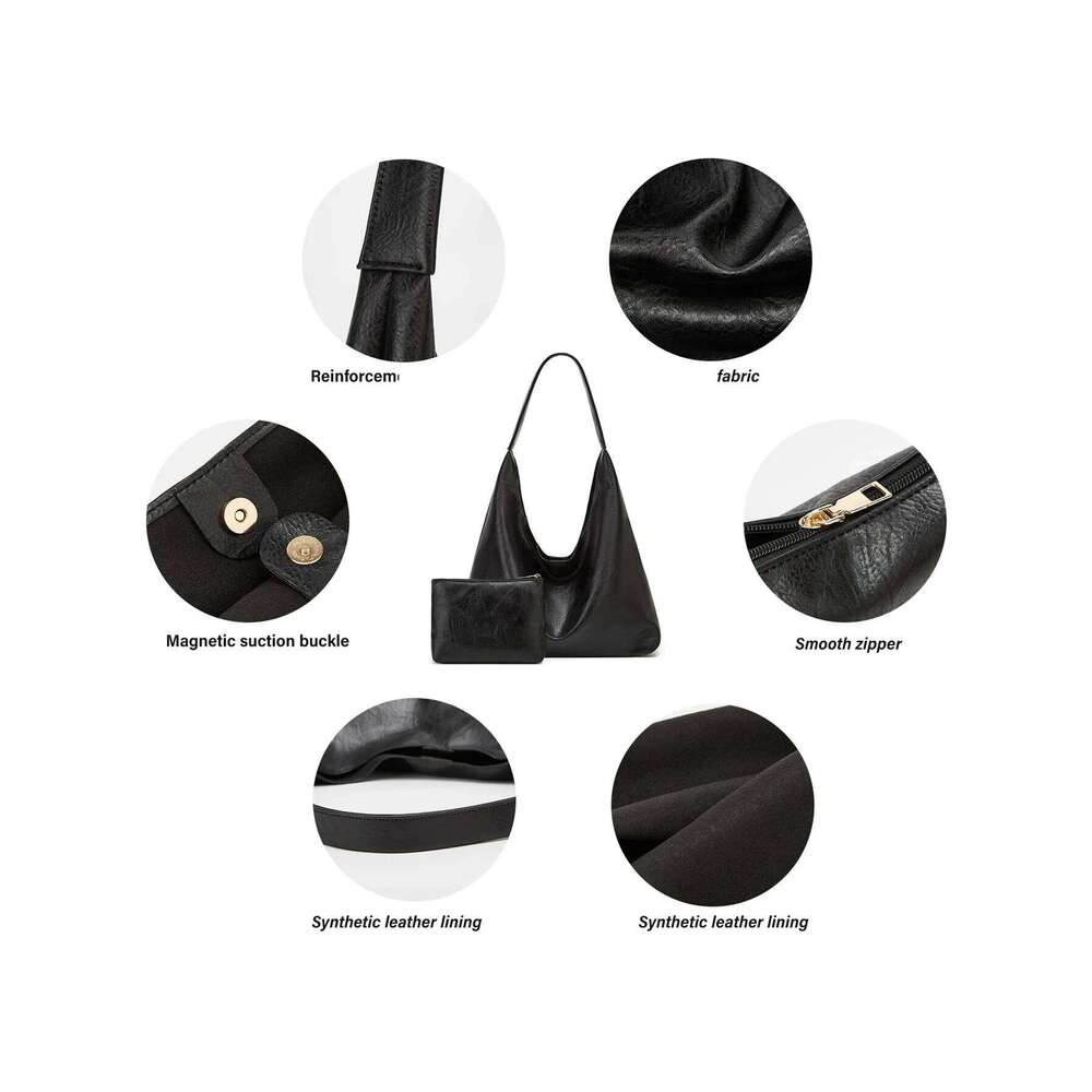 New 100 hand bill of lading shoulder women's retro simple large Tote bag Z260207 - view 7