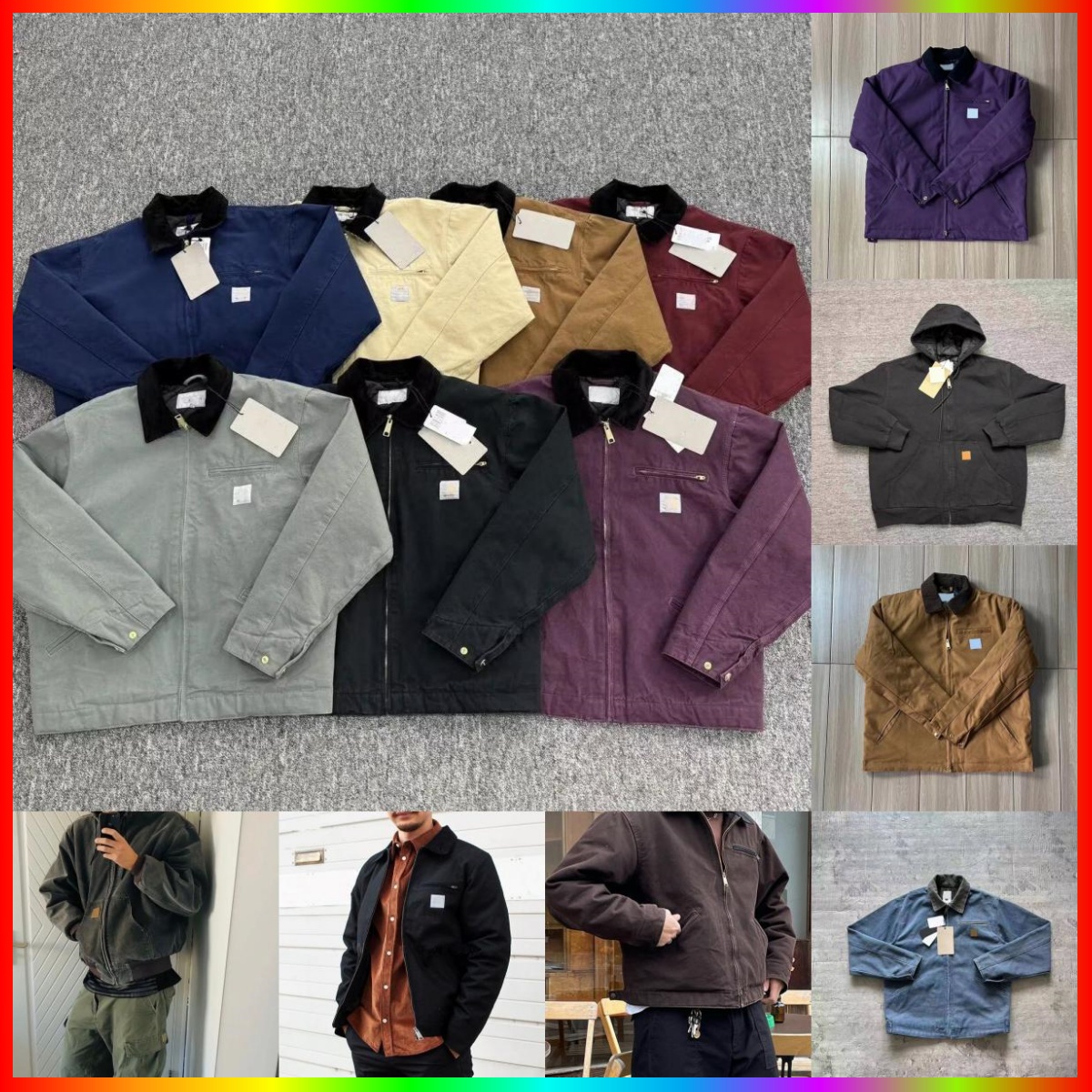 Designer Jacket Fashion Men Women Hoodie Vintage Classic Style High Quality 100% Cotton Hoodies Thick Hooded SweatshirtWork Jackets us S-XL