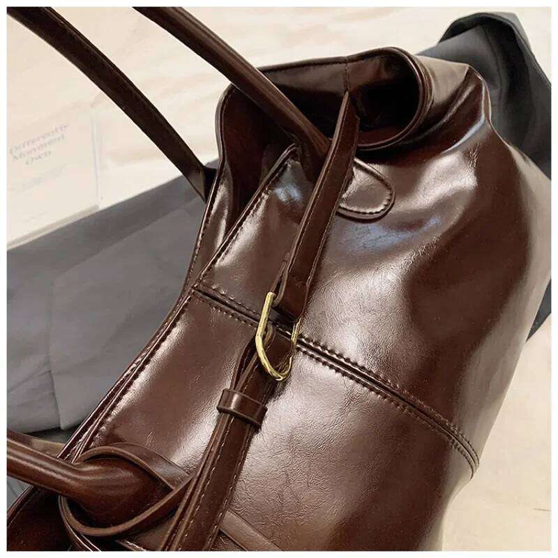 Vintage Handbag for Women Large Capacity 2025 New Underarm Commuting Fashion Female Casual Single Shoulder Tote Bag Y260205