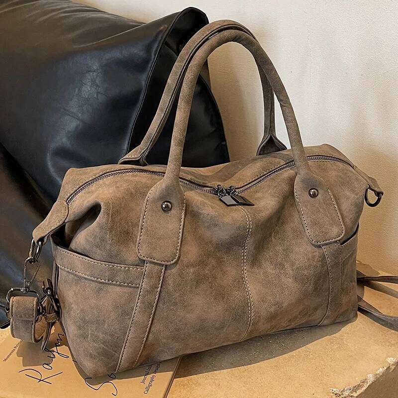 Large Capacity 2026 New Casual Versatile Texture Single Cross Shoulder Business Women's Handheld Travel Bag Y260204
