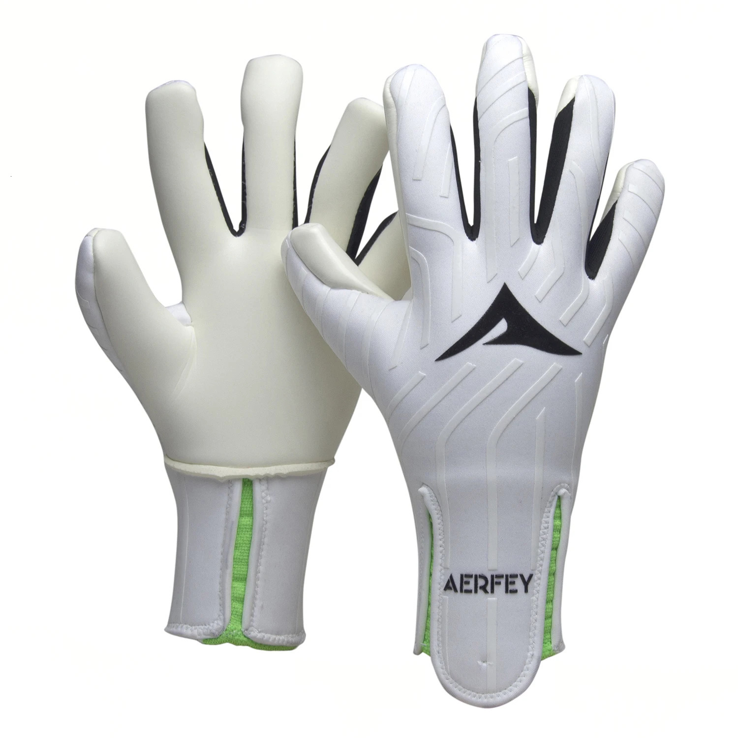 AERFEY Football Soccer Goalkeeper Gloves Thickened latex 4 mm Adults Teenager Goalkeeper Soccer Goalie Gloves Good adhesion 260203