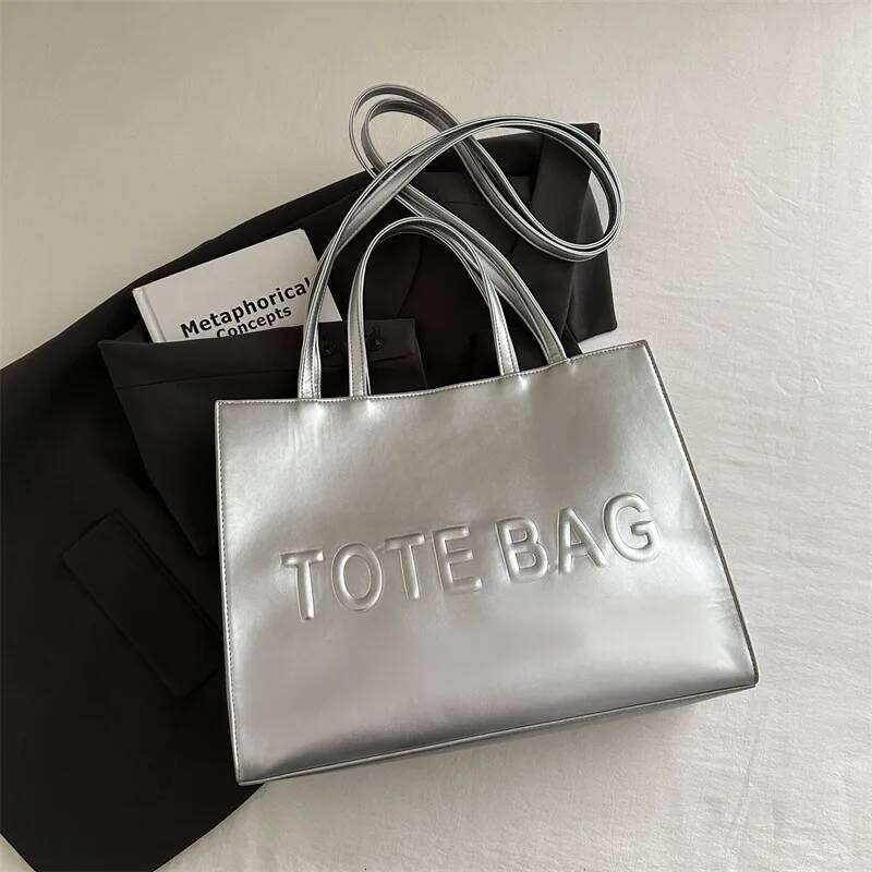Simple Vintage Large Capacity Tote Bag, Casual Fashion Handbag Shoulder Crossbody Bags for Women Daily Travel Shopping Commuting Z260207 - view 6