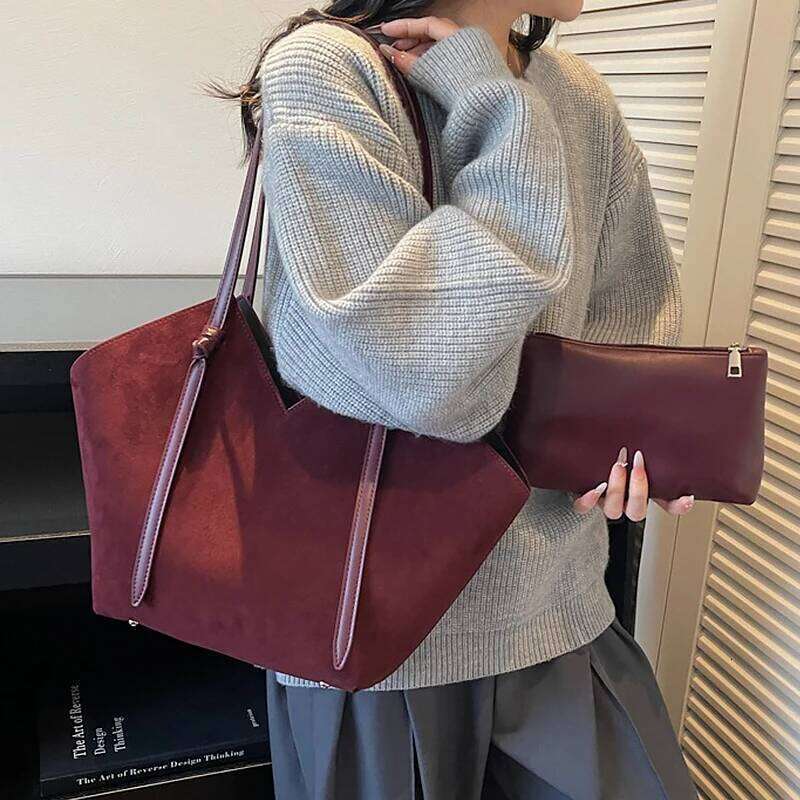 Large Women's Fancy Shoulder Ladies Pu Leather Korean Popular Tote Bag Handbags for Woman Y260204