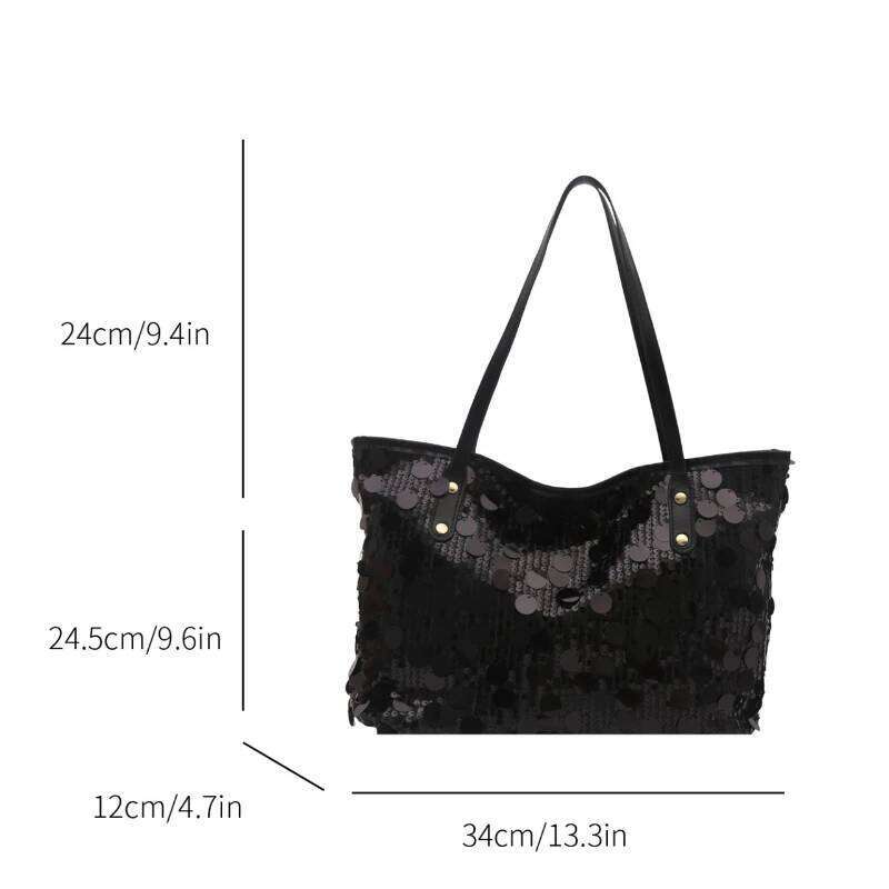 2025 Fashion Women's Sequin Evening Bag Clutch Glitter Gold Silver Party Purse for Wedding Dinner Prom Ball Gift Handbag Z260207 - view 3