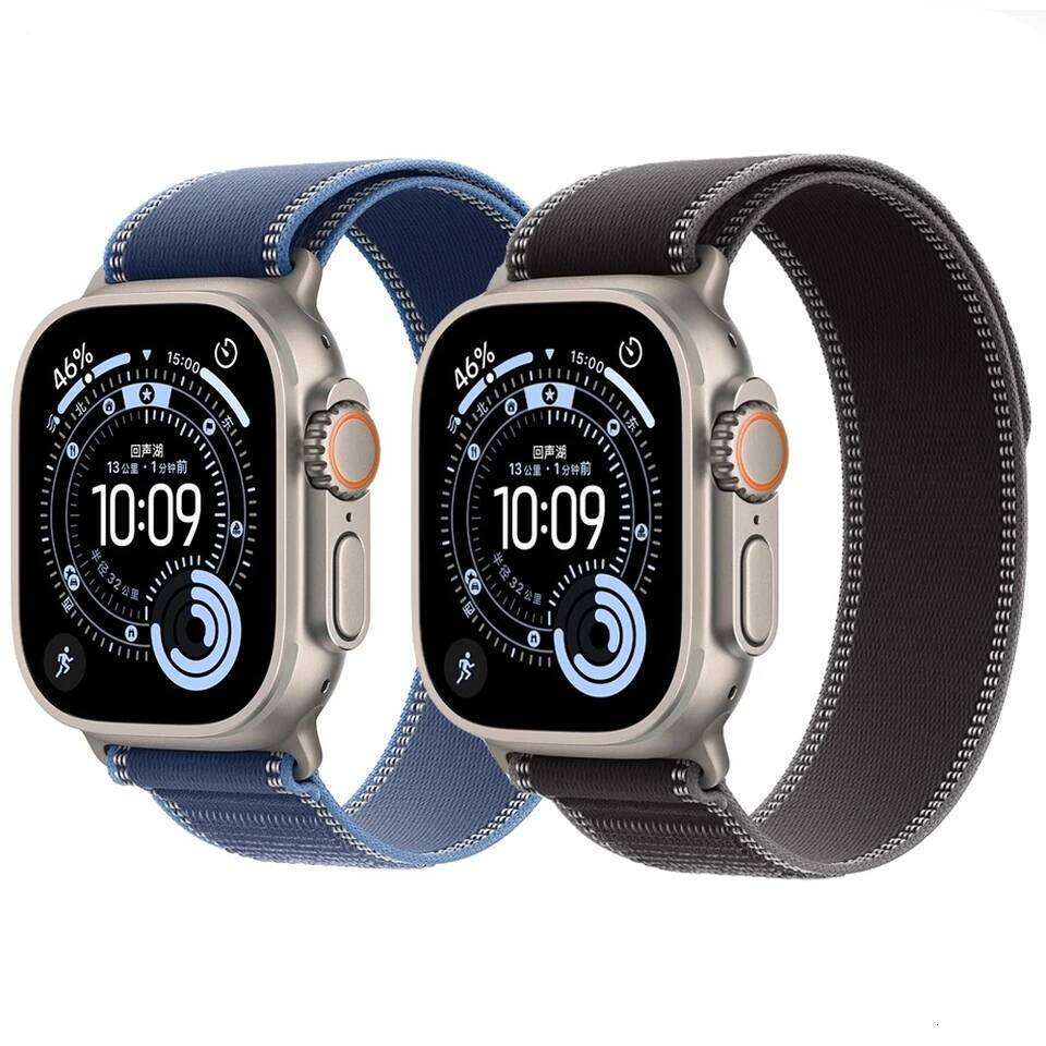 Official Trail loop strap For Apple Watch Ultra 3 2 49mm Band 45mm 44mm 41mm 40mm 38 Bracelet iwatch series 11 10 42 46mm 9876SE Z260207