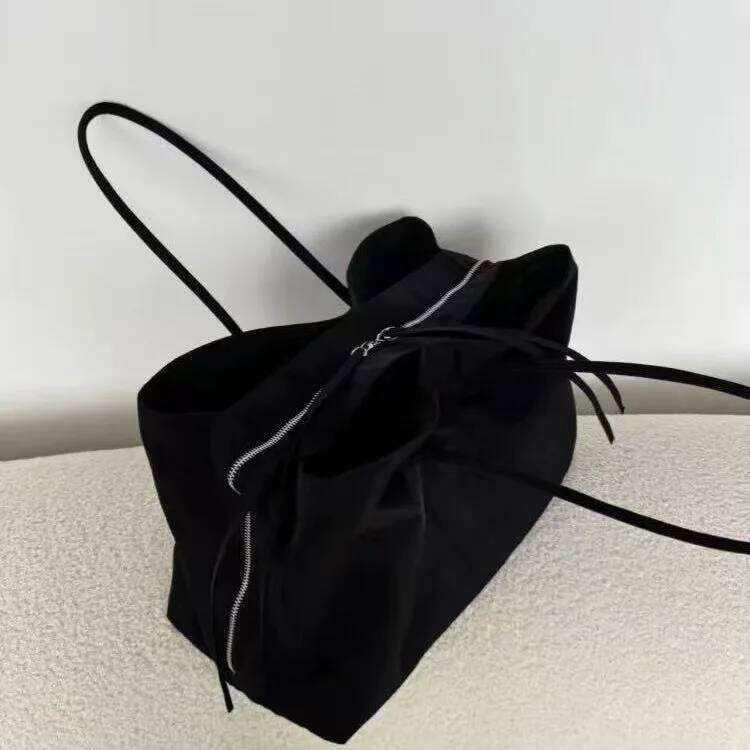 2025 Nylon Tote Large Womens Handbag Fashion Shopper Top-handle Messenger Travel Female Casual Crossbody Bag Y260204