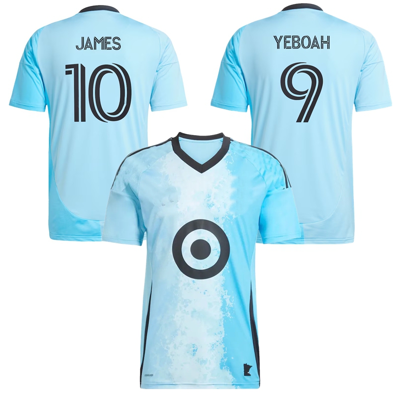 2026 2027 Minnesota United JAMES FC Soccer Jerseys PEREYRA YEBOAH LOD TRAPP BOXALL FITZ HLONGWANE football men and kids shirt