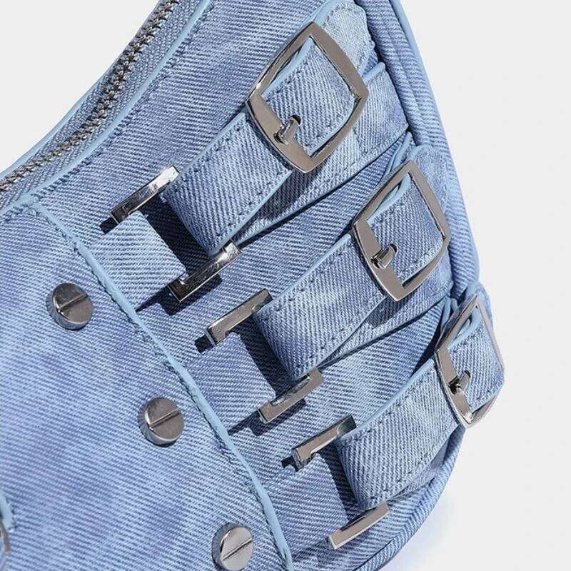 Maillard Style PU Leather Shoulder Bags For Women 2026 New Trend Cool Girl Y2K Armpit Luxury Designer Hobo Bag Handbags Y260205