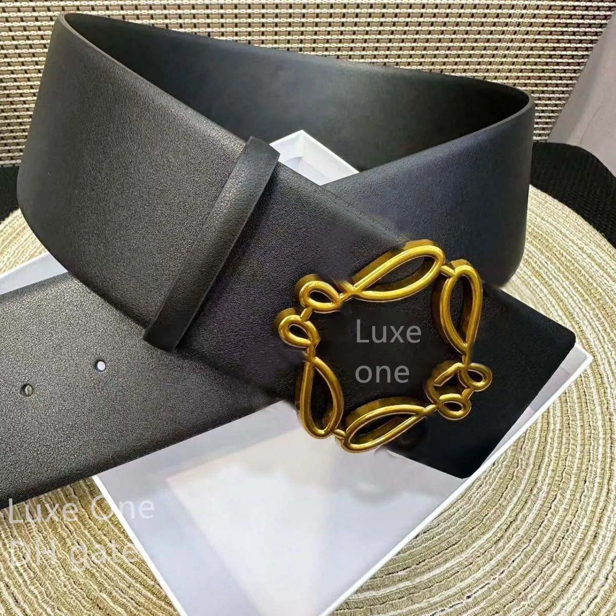 Belt Designer Belt Belts For Women Designer Genuine Leather Belts Wide Belt 7CM Fashion Brand Bel High Quality Belt All-Match Belts Decorative Belt Elegant Belts