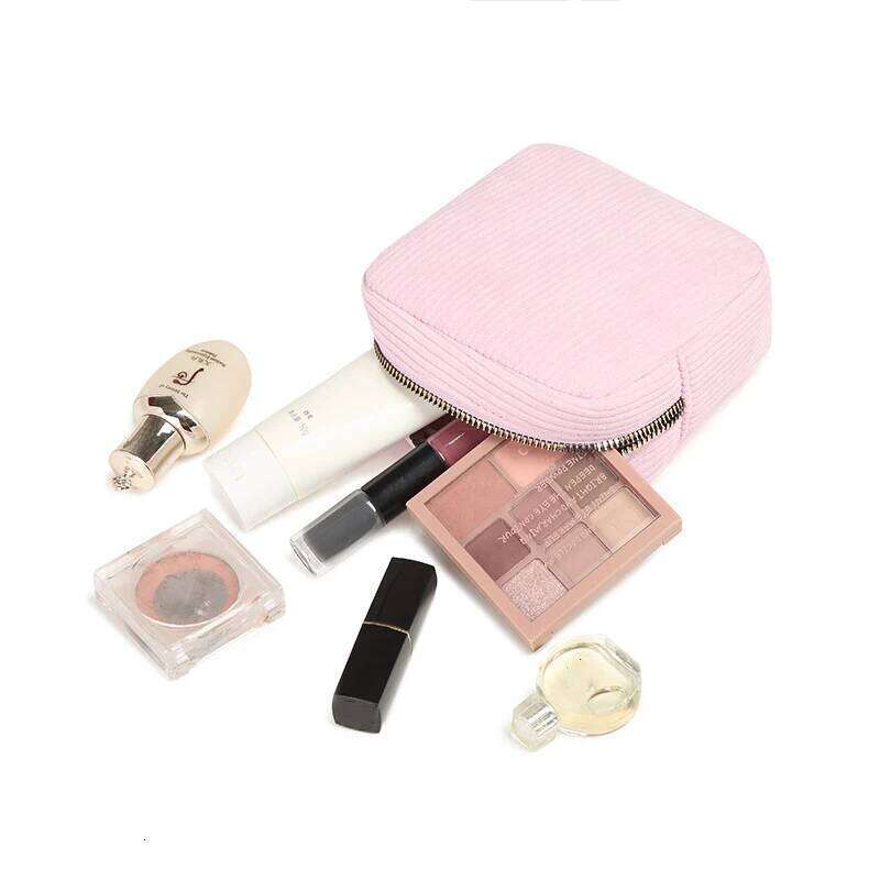 Ins fashion Plush Mini Cosmetic Storage Pouch Women Portable Makeup Lipstick Sanitary Napkins Travel Organizer Bags Small Bag Y260206