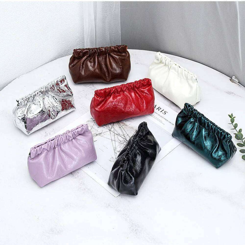 Genuine Leather Women Wallet Cowhide coin purse For Ladies clip Money Pocket clutch Lipstick headphone storage pouch bolsos Y260206