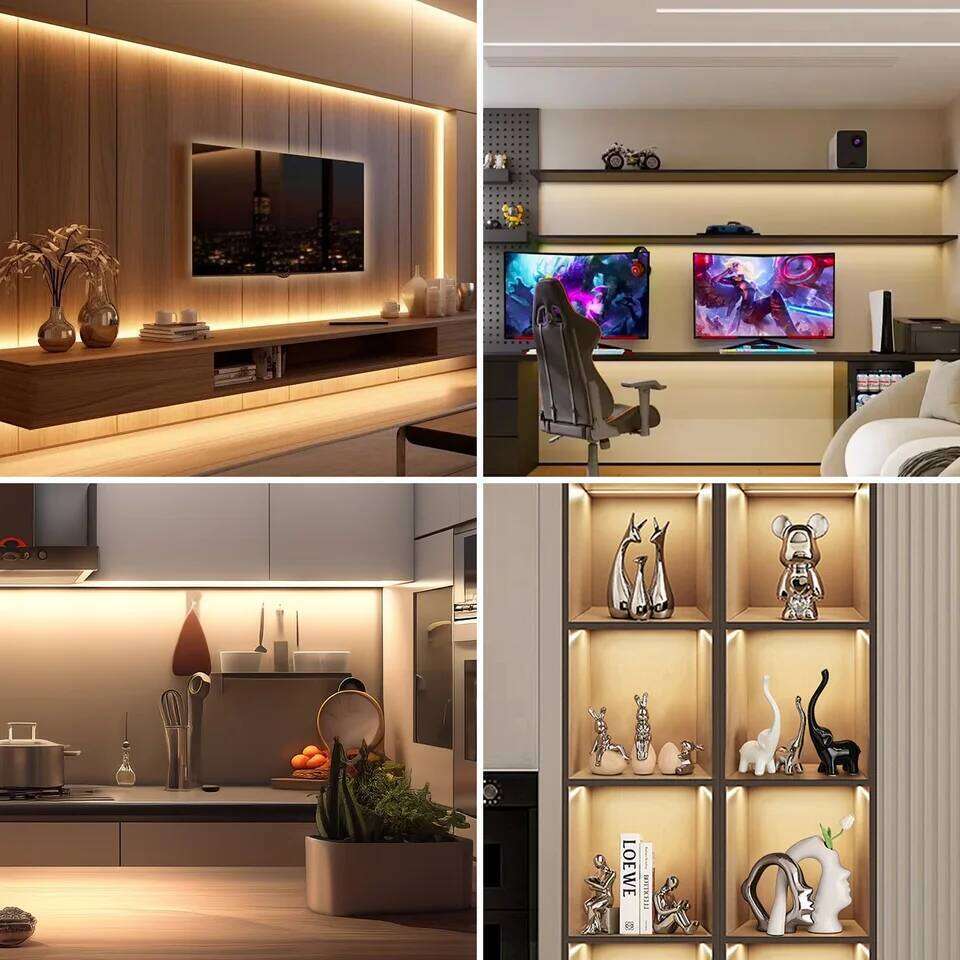 5V COB LED Strip Touch Dimmer USB Plug 320LEDs/m High Density Flexible Tape 3000K 4000K 6500K Led Lights Indoor Lighting Z260206