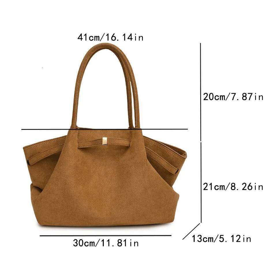 Vintage Belts Luxury Handbags for Women Faux Suede Scrub Leather Big Small Female Hand Tote Shoulder Crossbody Bag New Z260207 - view 6
