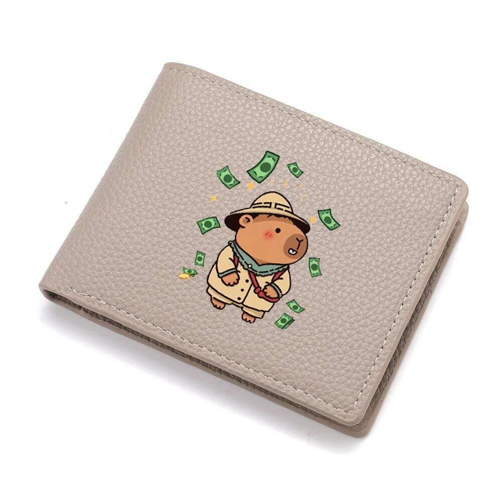 Men's Fashion Mini Ultra-Thin Short Zipper Wallet Multi-Card Slot Credit Card Holder PU Leather Coin Purse Y260206