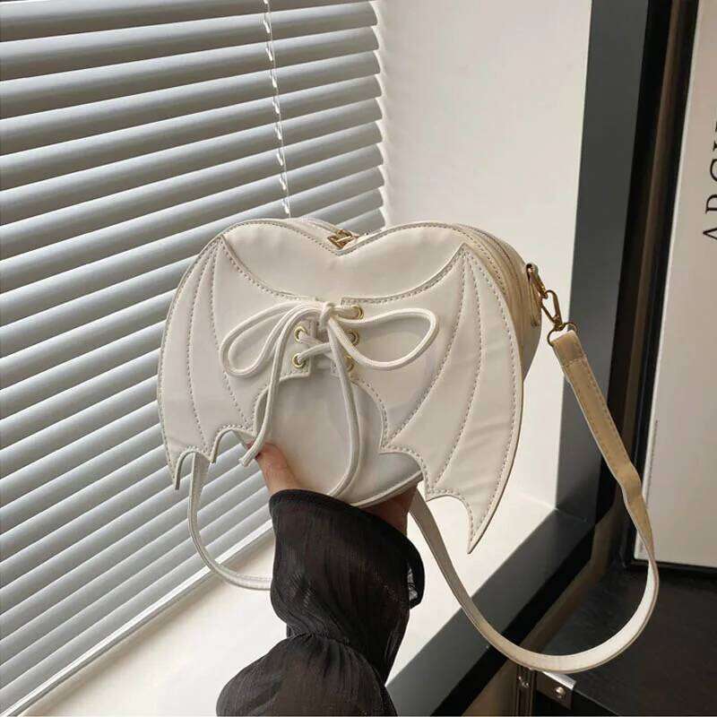 versatile ins crossbody shaped bag New trendy and personalized wing shoulder bag, Y260205