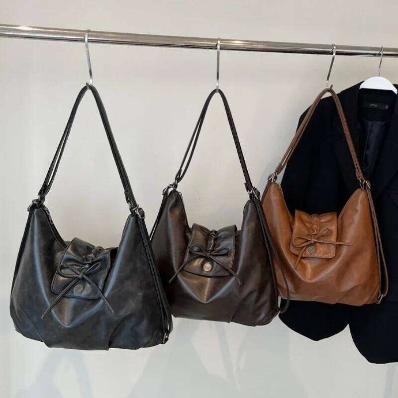 Vintage Fashion Large Capacity Shoulder Crossbody Bags For Women Multifunctional Women's Backpack 2026 Latest Designer Handbag Y260205