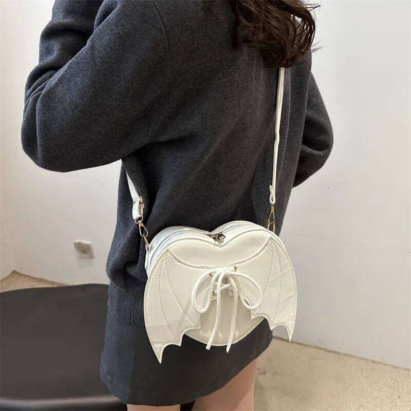 versatile ins crossbody shaped bag New trendy and personalized wing shoulder bag, Y260205