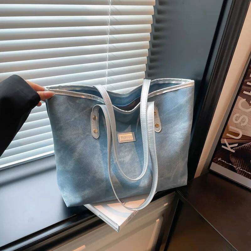 Classic Pu Leather Tote Bags for Women Vintage Versatile Ladies Shoulder Bag Large Capacity Female Underarm Handbags Y260205