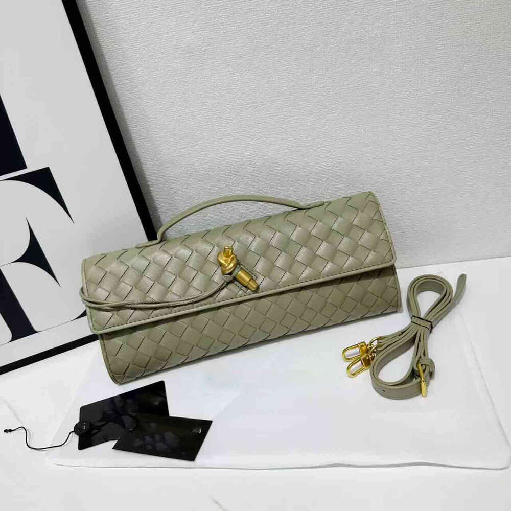 Famous brand Luxury shoulder bag Hobo leather rectangular women s new handbag woven underarm Niche phone high end single horizontal SENYY