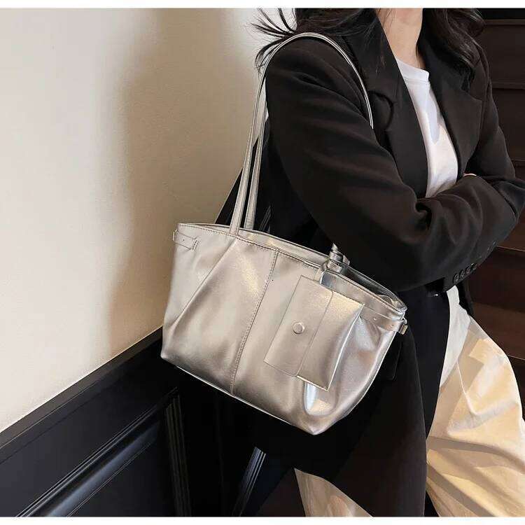 JIAERDI Harajuku Pink Shoulder Bags Women 2025 New Trendy Large Capacity Tote Bag Purse Female Leather Y2k Handbag Aesthetic Y260205