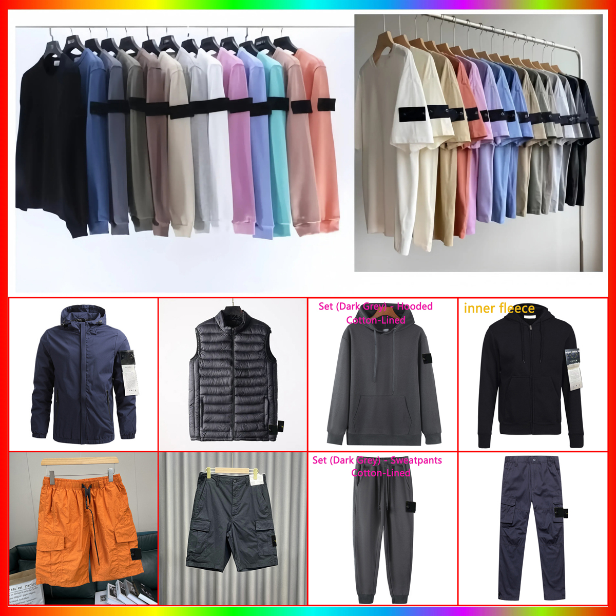 Designer Islandas Jacket Mens Hoodies Sweater Stoned landly Winter Puffer Coat Pullover Windbreaker Jumper Sweatpants Tracksuit Cargo Veste Tshirt Sweatshirt G2